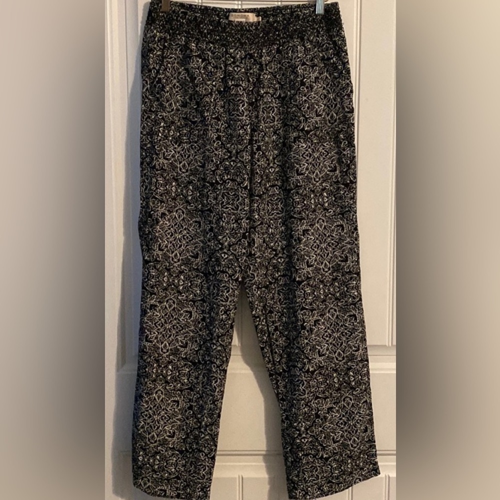 Sonoma Linen blend pull on pants Size 12